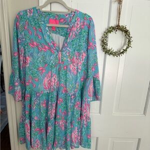 Lilly Pulitzer Multicolor Floral Dress